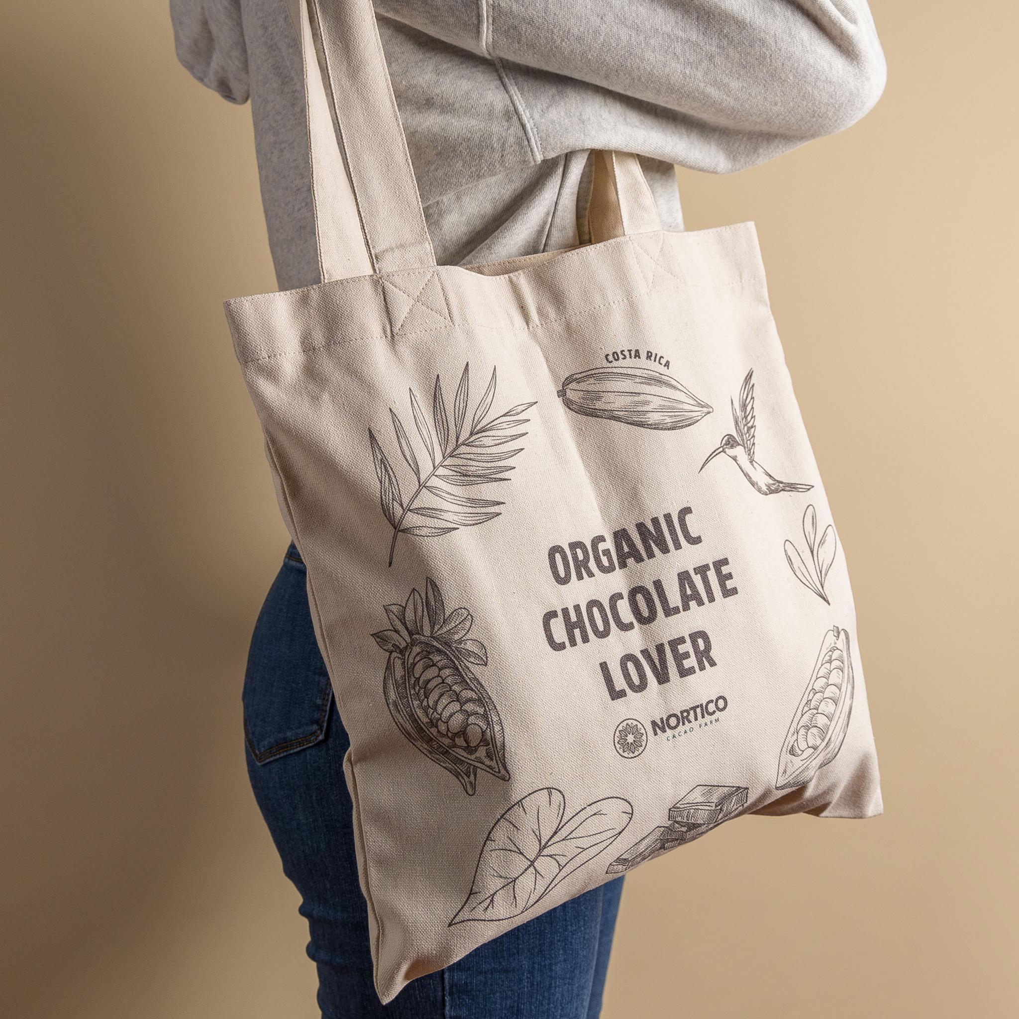 Canvas Tote Bag - ‘Chocolate Lover’