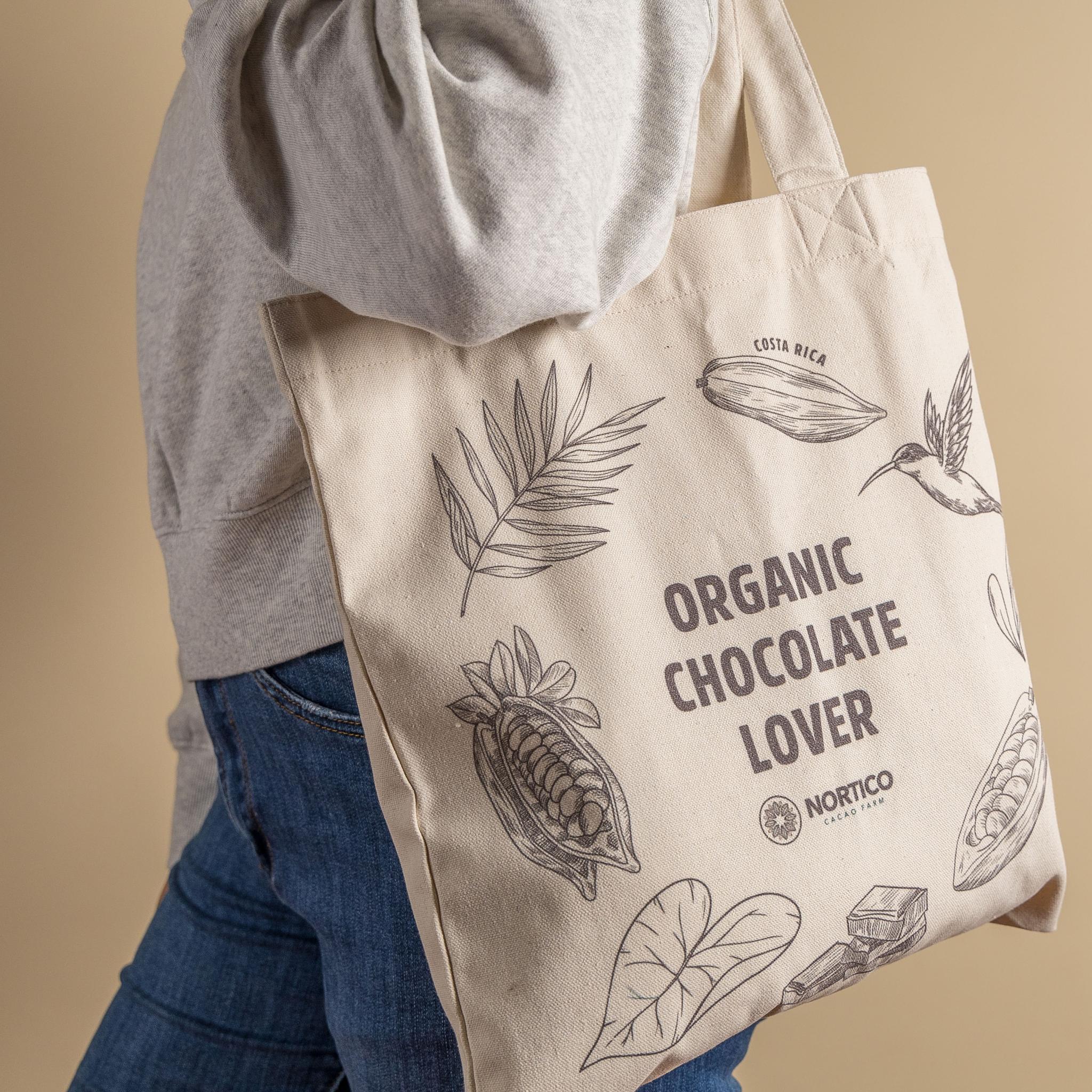 Canvas Tote Bag - ‘Chocolate Lover’