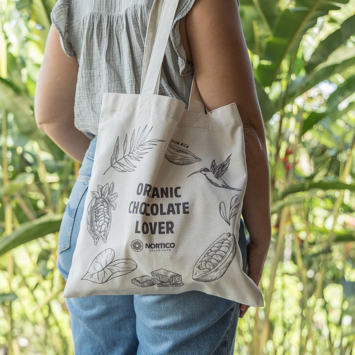 Canvas Tote Bag - ‘Chocolate Lover’